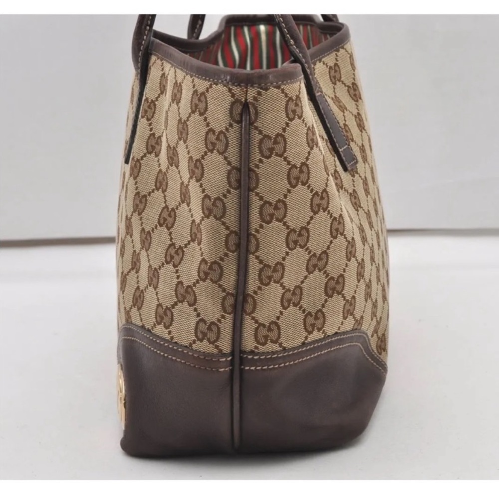 Gucci Brown and Tan Shoulder Bag - Picture 5 of 12